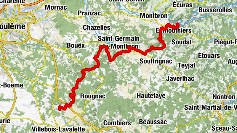 Dignac - La Chaume - Église Saint-Martin - Maudeuil