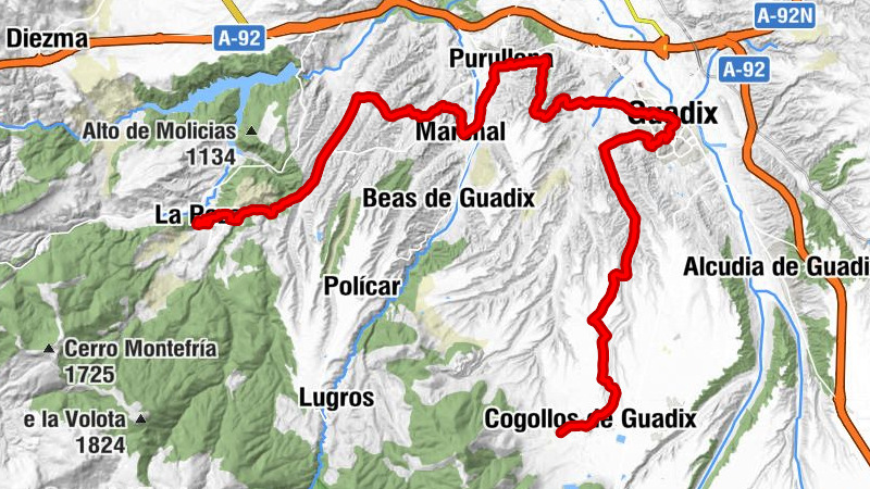 Cogollos de Guadix - Parroquia de Nuestra Señora de Gracia - Guadix - La Peza