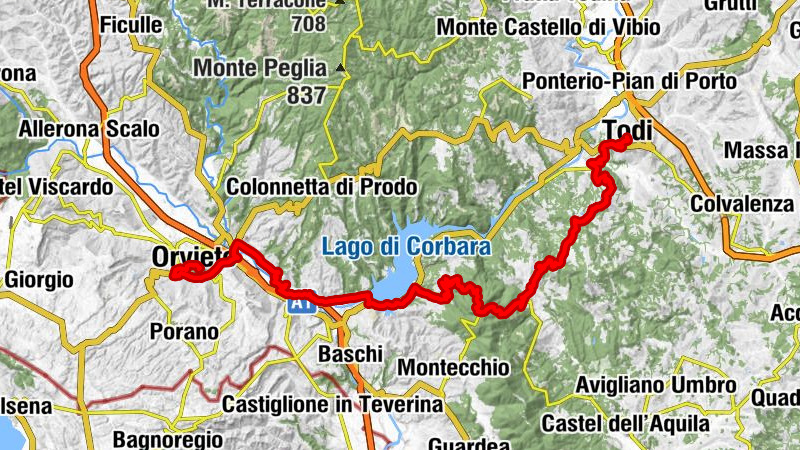 Chiesa di Sant'Andrea - Chiesa della Natività della Beata Vergine Maria - Tempio di Santa Maria della Consolazione - Todi