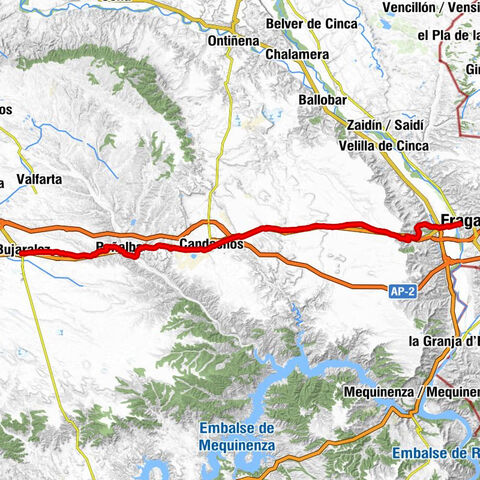 Las Sabinas - Santiago el Mayor - Nuestra Señora de la Asunción - Fraga