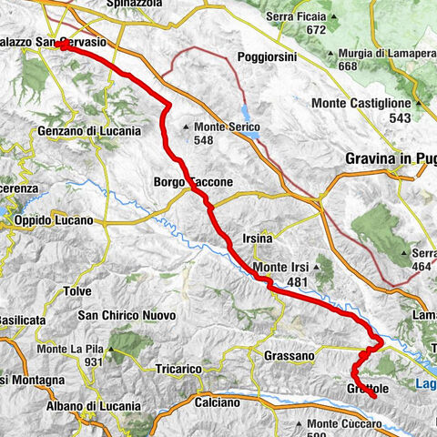 Irsina - Borgo Taccone - Chiesa di San Pietro - Rione Fornaci
