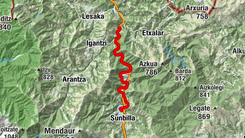Ariztigain - Añerdi - Bidasoa mendebalde - Igantzi