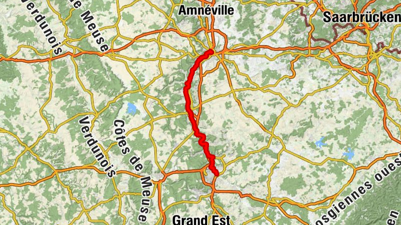 Metz - Pont-à-Mousson - Église Saint-André - Nancy