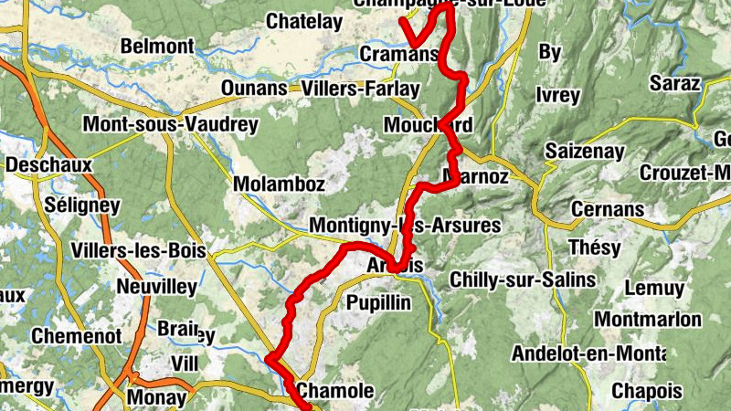 Arc-et-Senans - Église Saint-Grégoire-le-Grand - Église de la Nativité-de-la-Vierge - Poligny