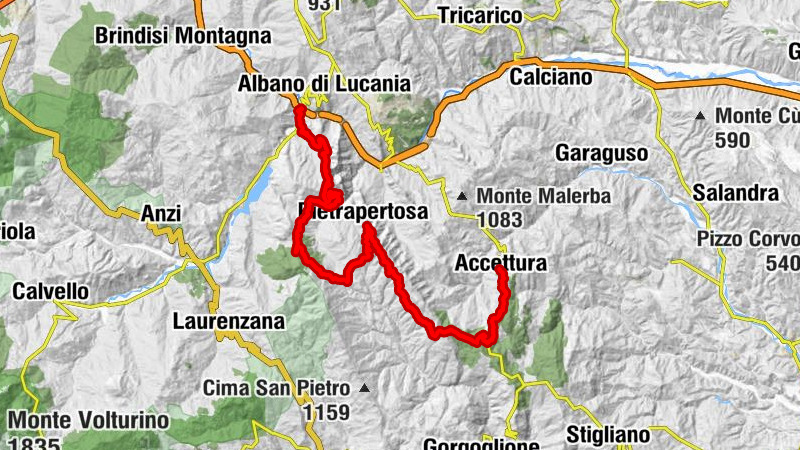 Accettura - Castelmezzano - trattoria "Al Vecchio Scarpone" - Albano di Lucania