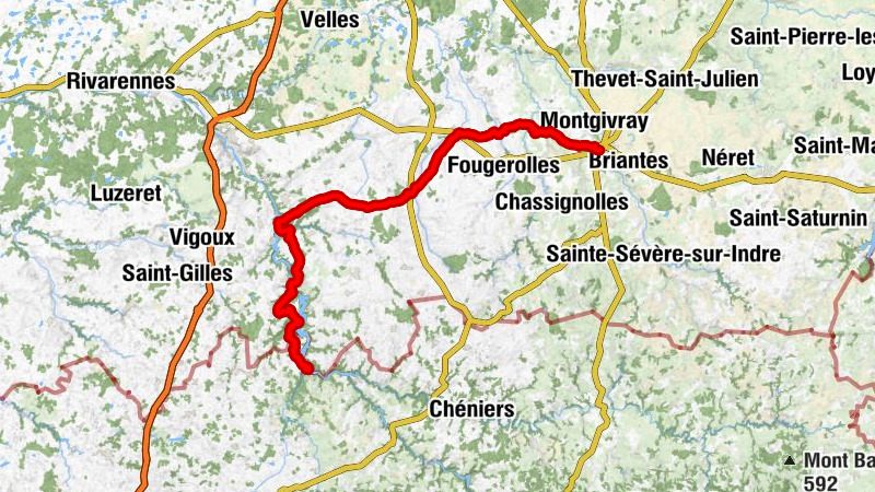 La Châtre - Église Saint-Étienne - Église Saint-Paxent - L'Auberge de la Vallée