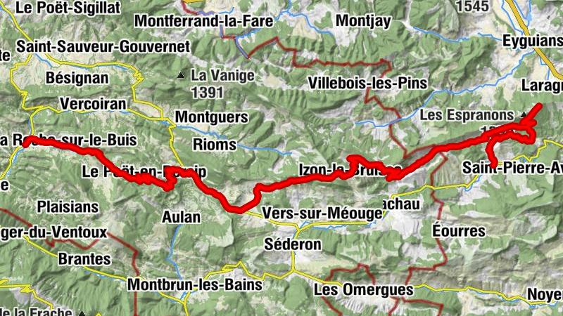 Buis-les-Baronnies - Gîte d'étape - Église Saint-Simon - L'Auberge de la Méouge