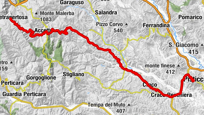 Pietrapertosa - Locanda Pezzolla - Chiesa di San Rocco - Rione Terravecchia