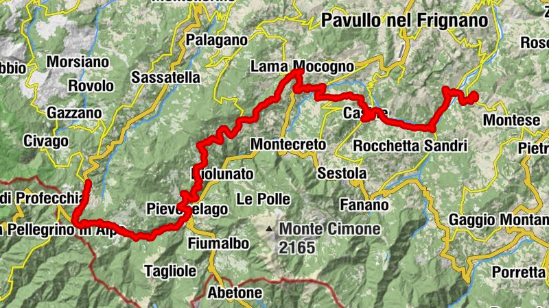 Piandelagotti - Alpino - San Giorgio Martire - San Giacomo