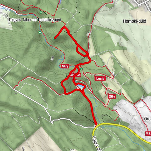 Fehérvárcsurgó - Alba Regia Forrás - Károlyi-kilátó - Bodajk