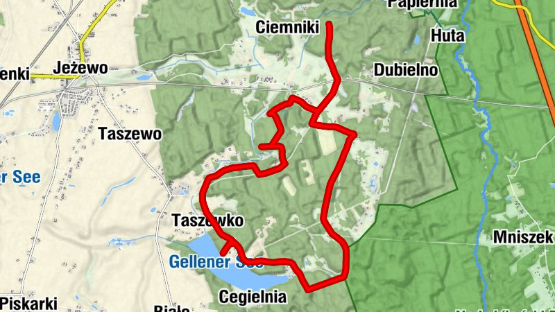powiat świecki - Przyspa - Taszewko - Sartowice