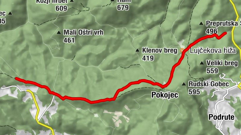 Pokojec - Lujčekova hiža