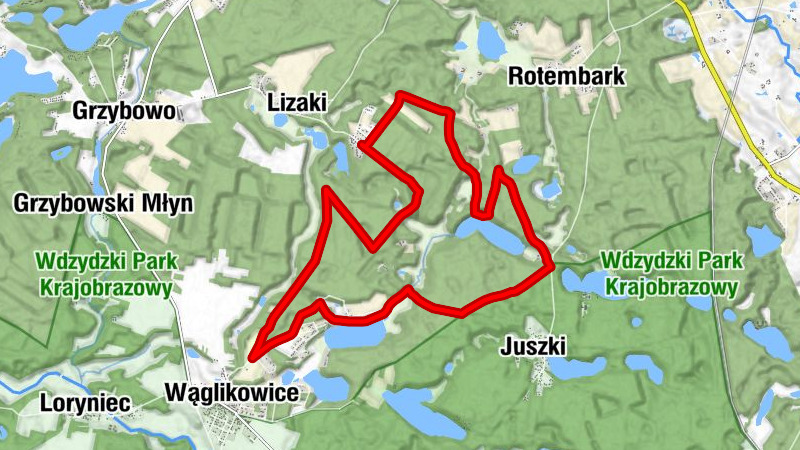 powiat kościerski - Dębrzyno