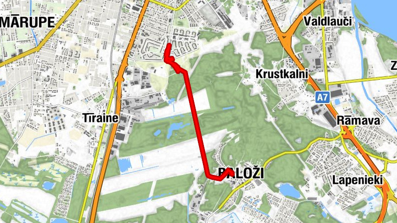 Baloži - Rīga - Ziepniekkalns-2