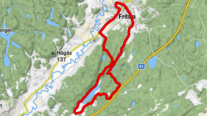 Risma - Fritsla - Marsjöholm - Sjögaslätt