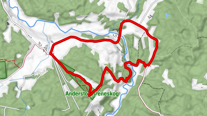 Klippans kommun - Anderstorp - Natthall - Torraröd