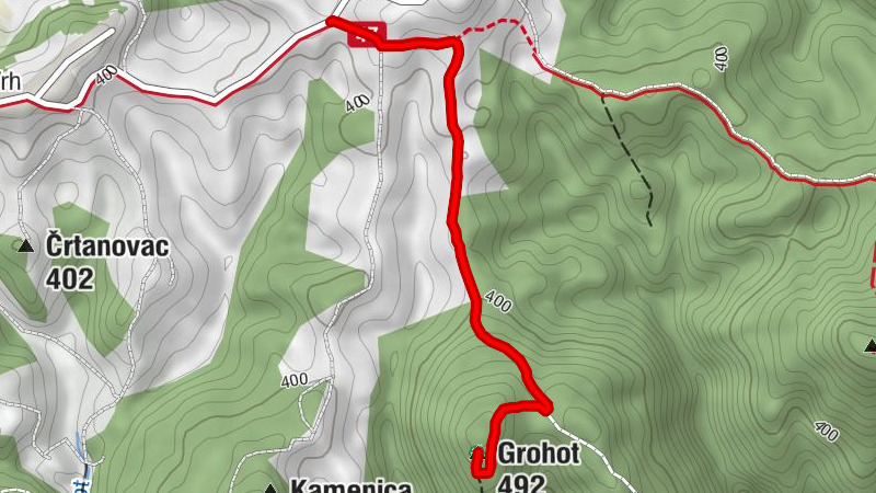 Mjesni odbor Blaguša - Planinarska kuća Grohot - Grohot