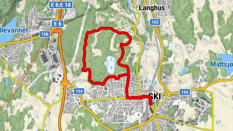 Ski - Øvre Hebekk - Kringsjå