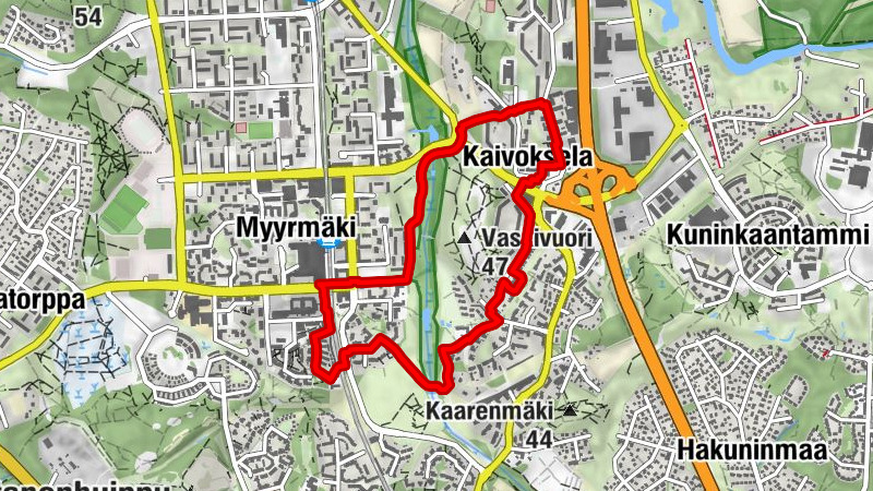 Myyrmäki - Jönsas - Kaivoksela