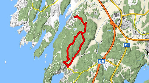 Halden - Svalerød - Knekasa - Røsnesåsen