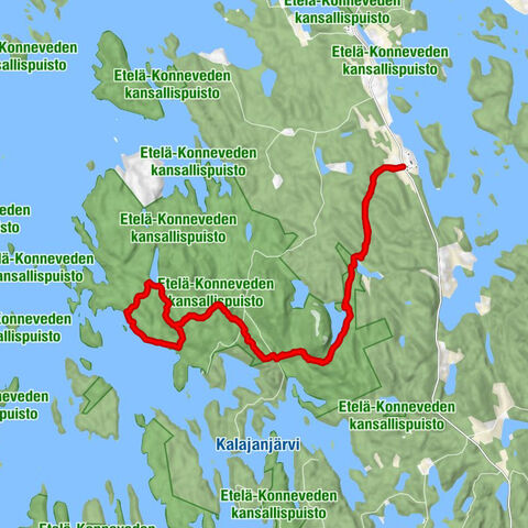 Rautalampi - Loukkuvuori