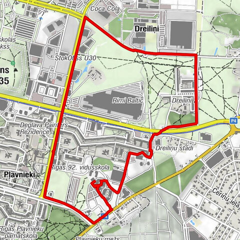 Pļavnieki - Laba Pica - Dreiliņi