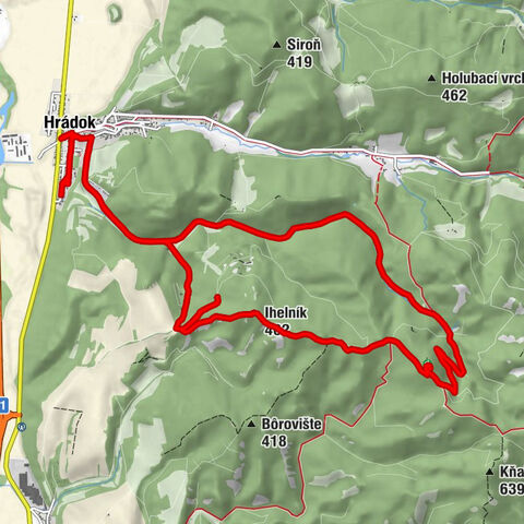 Hrádok - Ihelník - Druhé predhradie - Západná bašta