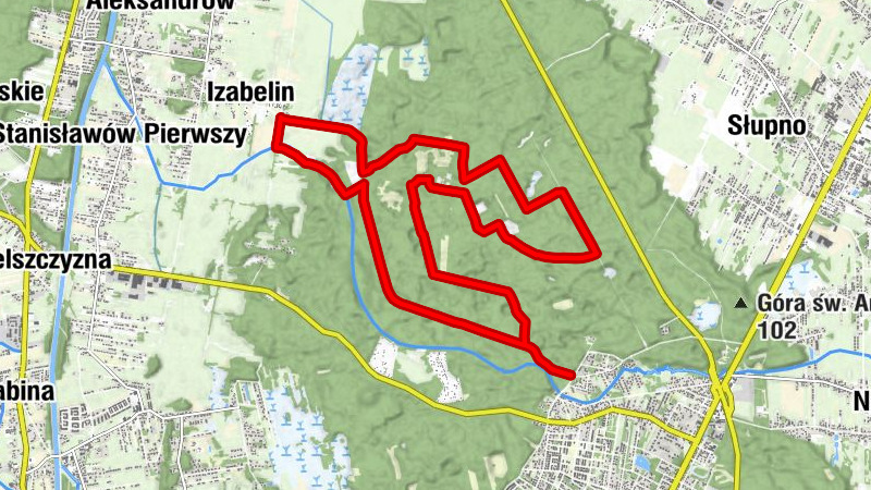 Stanisławów Pierwszy - Dawna jednostka wojskowa - Izabelin