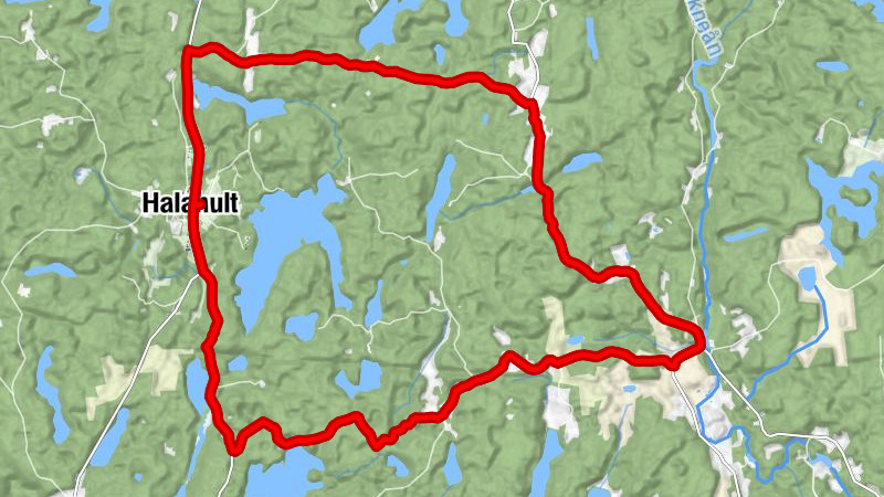 Halahult - Hässeldalen - Klingsmåla - Björkeryd