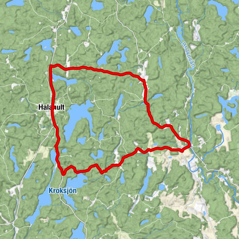 Halahult - Hässeldalen - Klingsmåla - Björkeryd