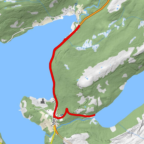Mørsvik - Murgos - Sildhopen - Silldavuohppe - Mørsvikbotn kapell