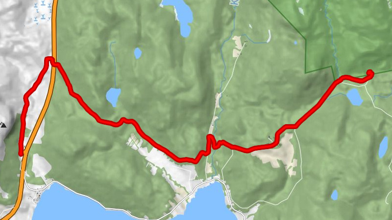 Skuleskogen Entré Syd - Käl - Tant Sofias Berget - Hill side kitchen