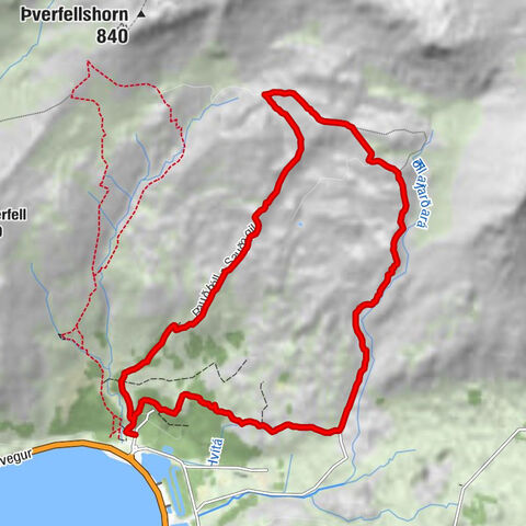 Esjustofa - Kollafjarðarárfoss