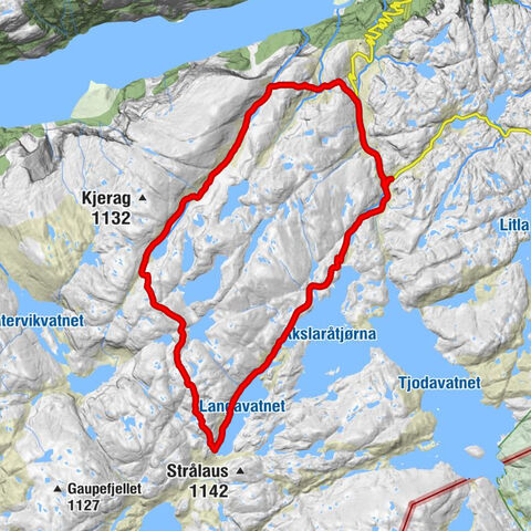 Sandnes - Kjerag nødbu