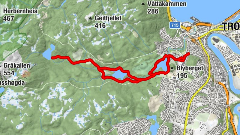 Trondheim - Tavern - Blyberget - Hammersborg