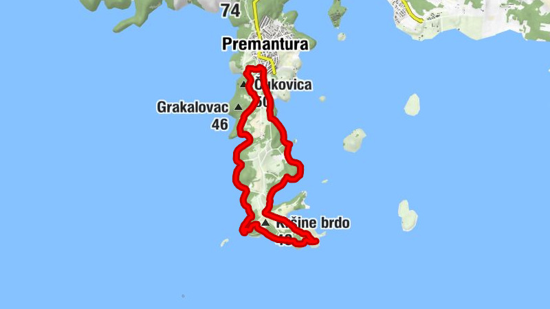 Premantura - Cliff - Čukovica