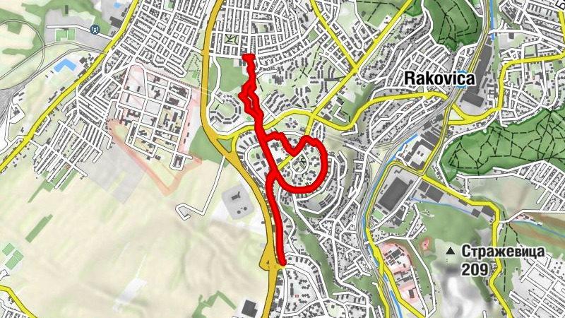 Церак - Цар Лазар - Kineski Beijing Restoran - Црква Светог Преображења Господњег