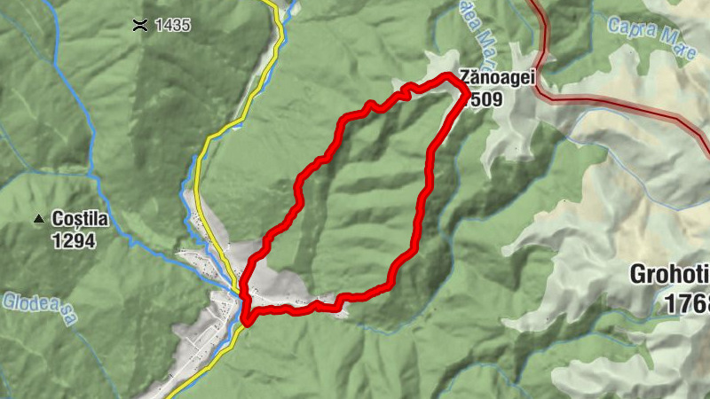 Valea Doftanei - Zănoagei