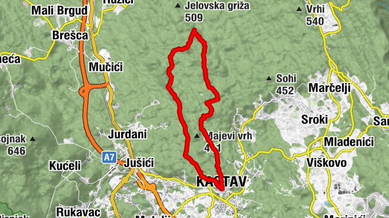 Crkva svetog Sebastijana i svetog Fabijana - Dvorska crkva Svete Trojice - Mačkov vrh južni - crkva svete Jelene Križarice