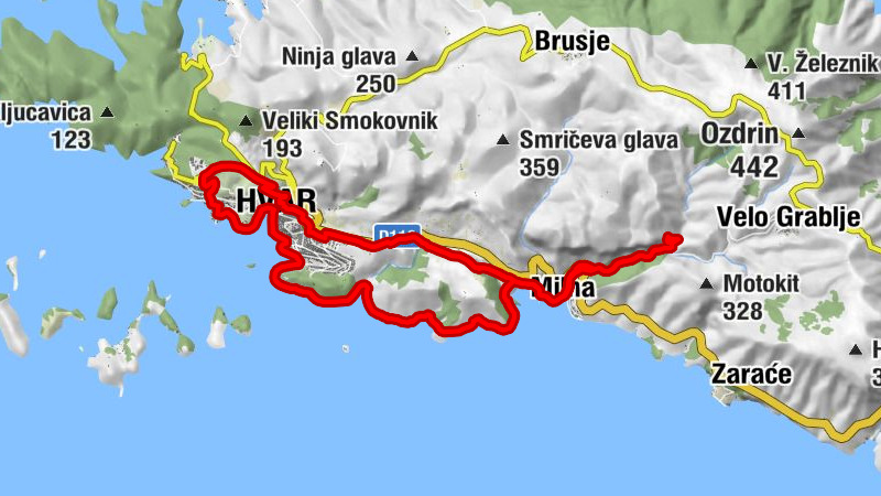 Hvar - crkva svetog Stjepana I. pape i mučenika - crkva svetog Teodora mučenika - Sv. Marije Od Milosti