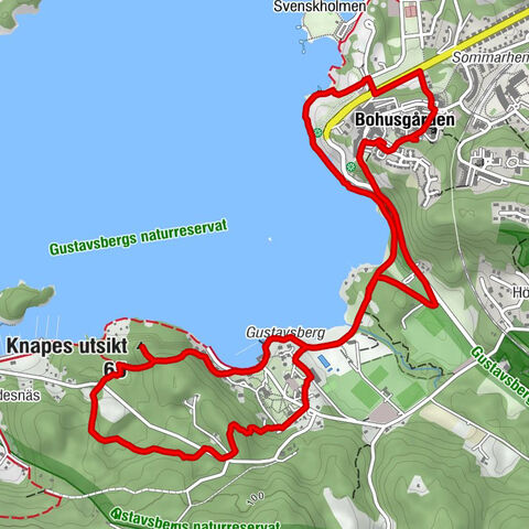 Bohusgården - Knapes utsikt - Skärgårds Båtarna Gudtafsberg - Uddevalla