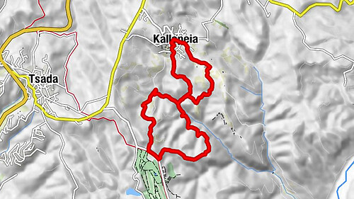 Kallepeia Tavern - Agios Georgios - Golfiana View