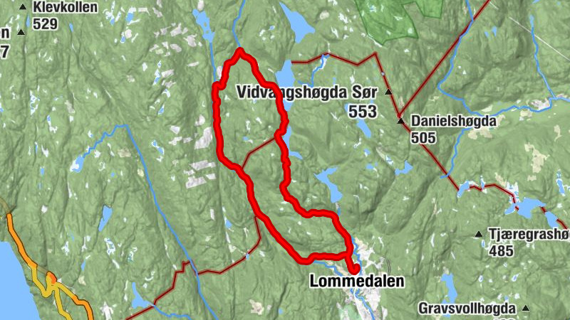 By - Sandvika - Lommedalen - Trangfoss