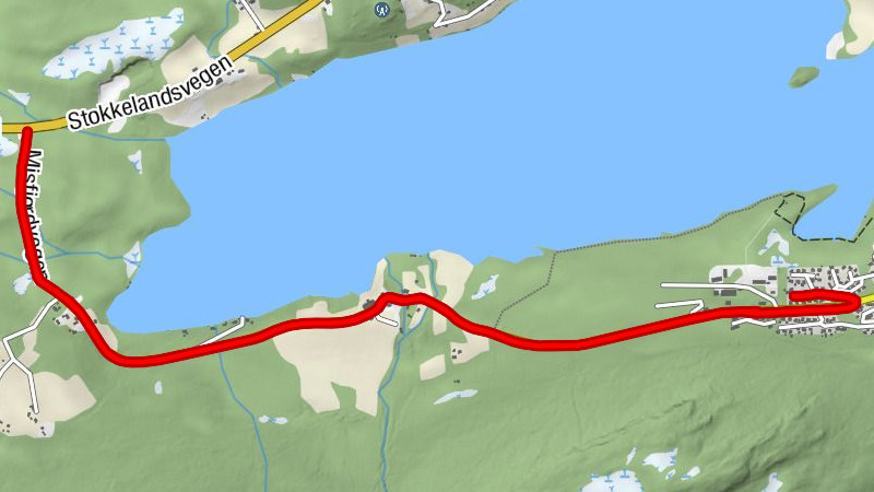 Kråkvika - Kollen - Misfjorden