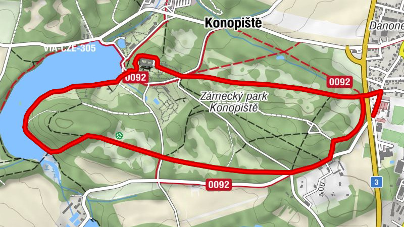 Benešov - Zámecká restaurace