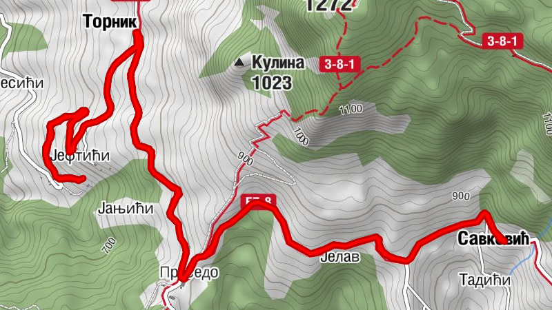 Планинарска кућа „Јањић“ - Торник - Преседо - Савковић