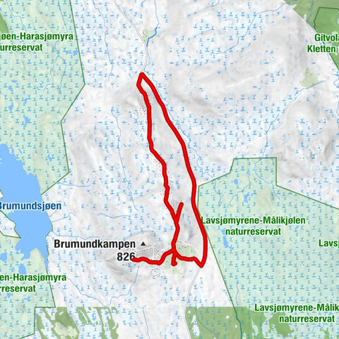 Hamar - Brumundsætra - Brumund Sæter