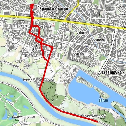 Gradska četvrt Trešnjevka - jug - Prečko