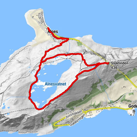 Alnes - Johann Skytt - Sloktinden - Storhornet