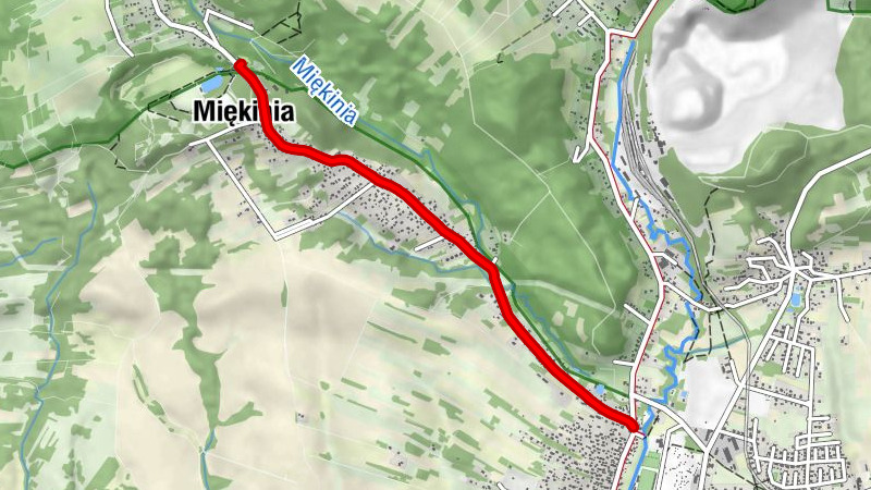 Miękinia - Olkówki - Krzeszowice